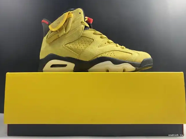 Rep Onekick JORDAN 6 TRAVIS X SCOTT CN1084-300 AIR YELLOW 0511